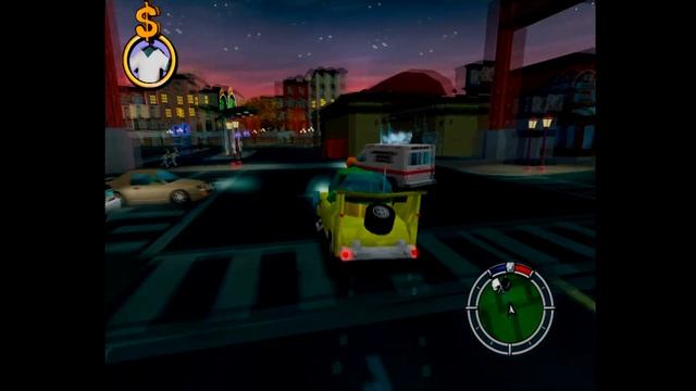 The Simpsons Hit & Run играем за апу#5 смотреть онлайн