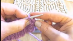 Зубчики плюс резинка с обвитыми петлями. Узоры Натальи Лок.