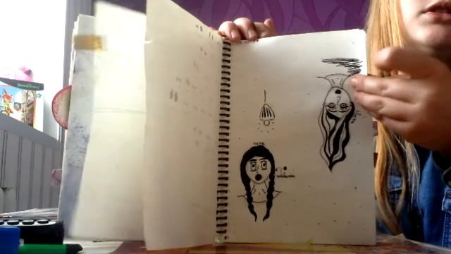 Мой скетчбук . Первое видео смотреть онлайн