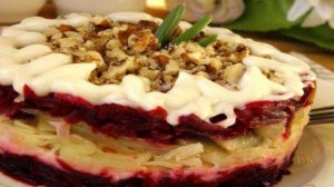 Амбассадор салат с орехами