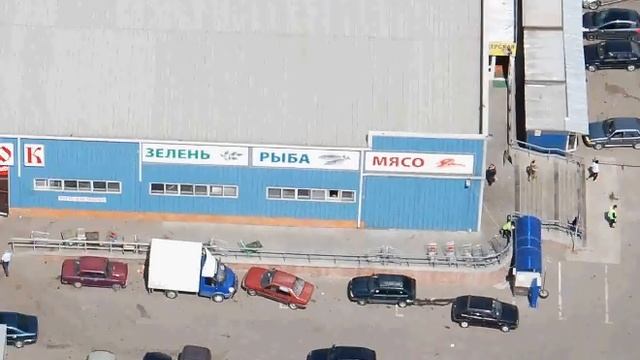 Конь Долбак на Мясном терминале