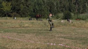 Иван Тархов, 7 лет. Чемпион Кубани по фланкировке казачьей шашкой, 2023г.