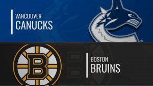 15.12.2024  | Ванкувер Кэнакс — Бостон Брюинз | Vancouver Canucks — Boston Bruins