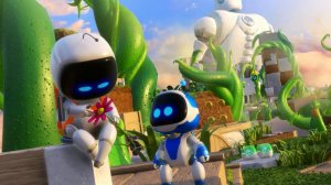 ASTRO's PLAYROOM бой с  ДИНОЗАВРОМ