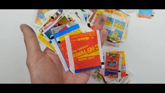 Четыре покупки - вкладыши, обёртки от жвачек. Обзор 90 от Plombir13