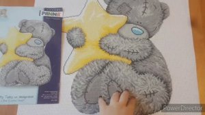 Удалась ли ЗАМЕНА_..._ГОТОВА подушка Тедди со звездочкой от Панны_Мои впечатления_вышивка крестом