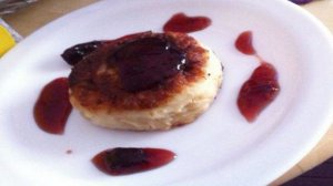 Сырники с изюмом