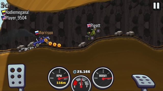 Hill Climb Racing 2#26 КОНКУРЕНЦИЯ ЖЕСТЯК 😥