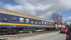 «Бардотка» Тепловоз серии 751 С вагоном-путеизмерителем на базе РИЦ