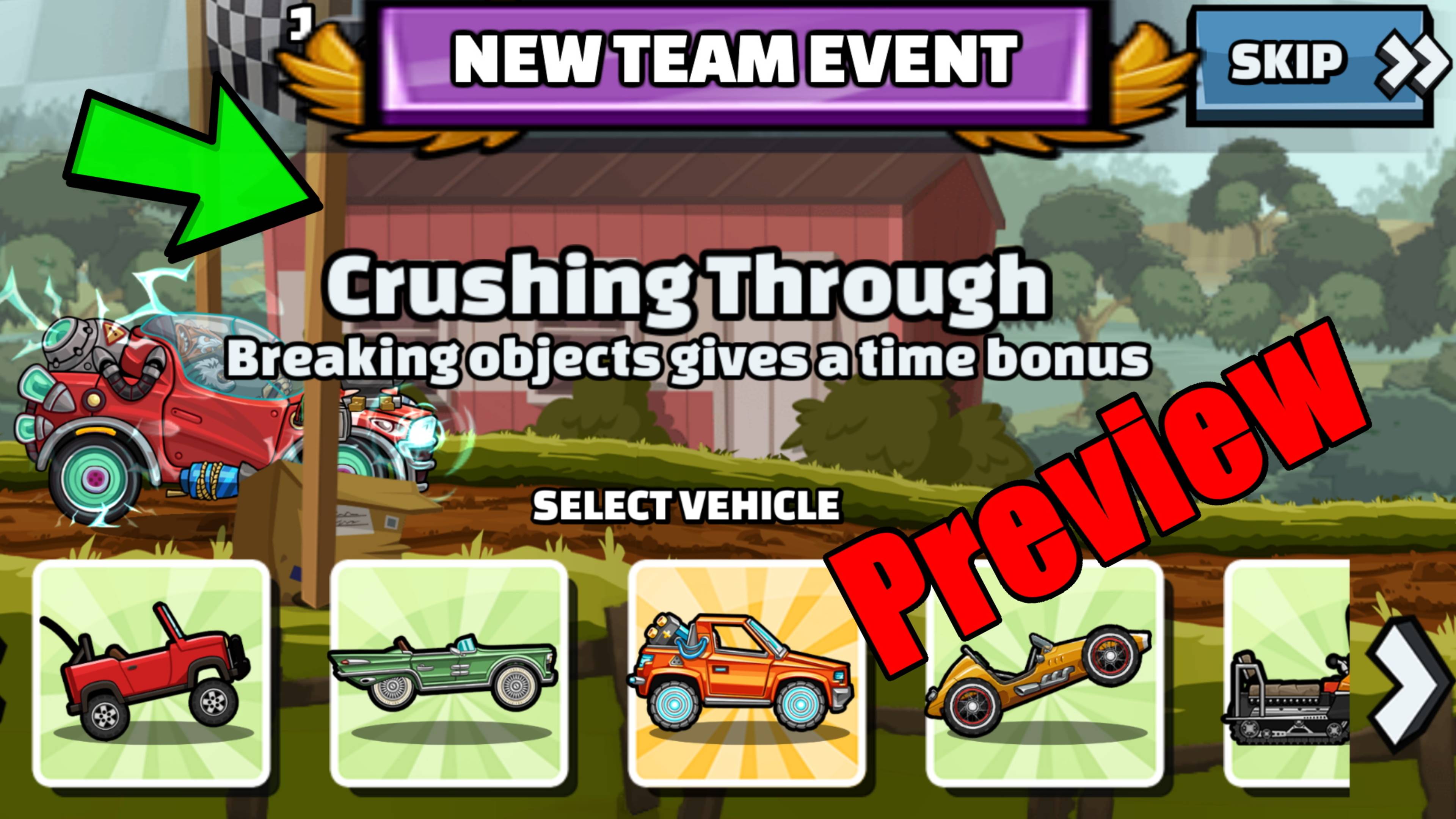 🔔❗ New Team Event (Thunderbolt And Lightning) - Hill Climb Racing 2