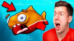 НЕВЕРОЯТНО ! МОЙ ДРУГ СТАЛ САМОЙ  СМЕРТОНОСНОЙ  РЫБОЙ В ROBLOX !
