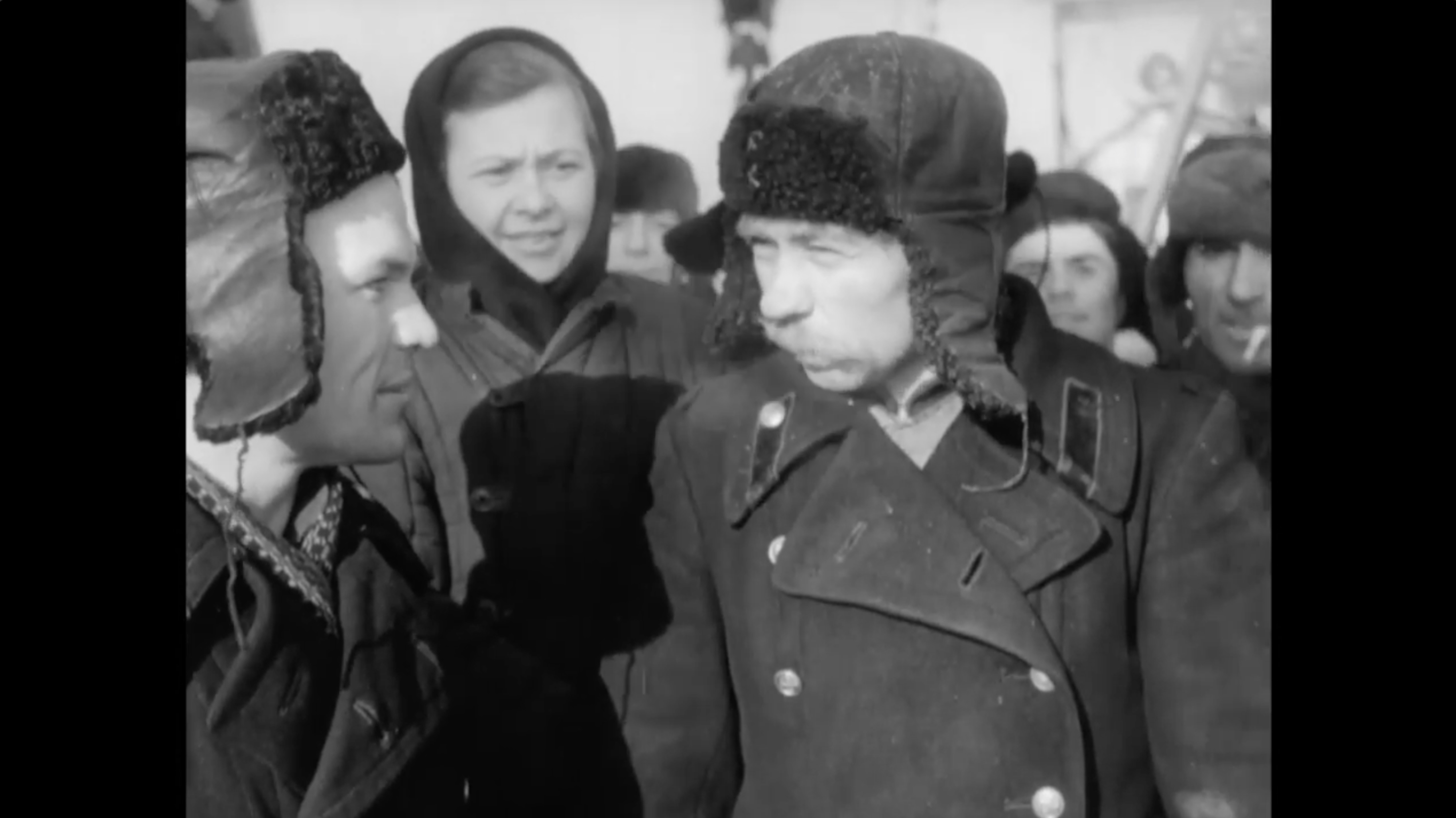 Мужество строителей Коммунального моста - хроника 1950-х годов смотреть онлайн