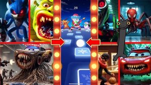 8 Монстров, выполняющих задание - Вращающееся колесо 6