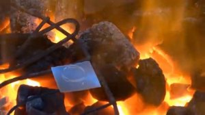 Test 3 на огне древесного угля