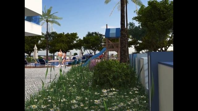 Продажа апартаментов в жилом комплексе "Gold City Aura III", Турция, Аланья, Махмутлар.