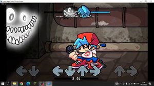 фнф мод на закулисье