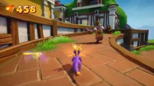 Spyro 3 Year of the Dragon Прохождение #1  Sunrise spring & Sunny villa