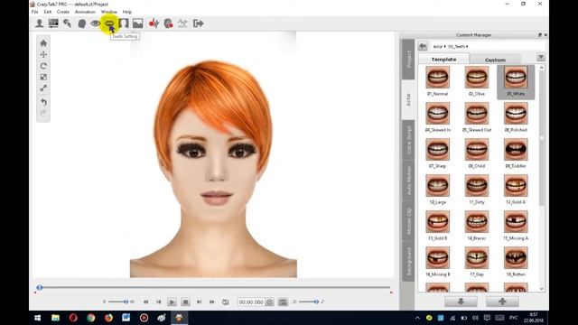 Видео урок по созданию проекта и ролика в программе CrazyTalk v7 3 PRO