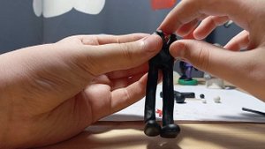 слендермен из пластилина 💀😵