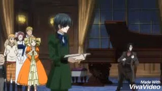 Клип по аниме Тёмный Дворецкий-Мой вампир. смотреть онлайн