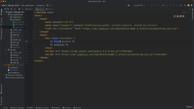 54.004 Creating a Base Template