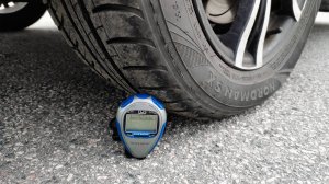 Эксперимент с автомобилем! Краш тест vs Давить колесом Секундомер и другие вещи! АСМР - звуки!