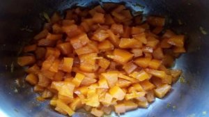 Слойки с тыквой и апельсином