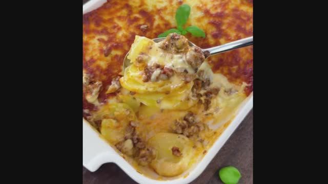 Запеканка из картофеля и мясного фарша — сытная, кремовая и невероятно вкусная! Кулинар