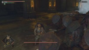 Demon's Souls Босс 1-1 Фаланга за Храмовника НГ+