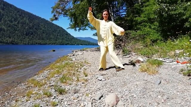 15 форма лаоцзя #тайцзицюань #ТимофееваОксана #taiji смотреть онлайн