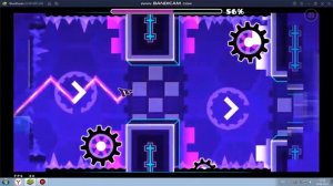 Geometry Dash - Level 17: прохождение Blast processing (без монет)