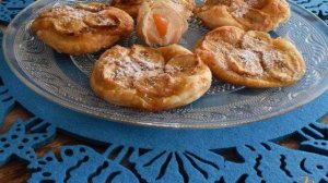 Слойки с бананом