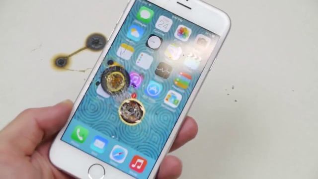 iPhone 6 против раскаленных шариков! Краш Тест