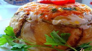 Кабачковый тортик-закуска!