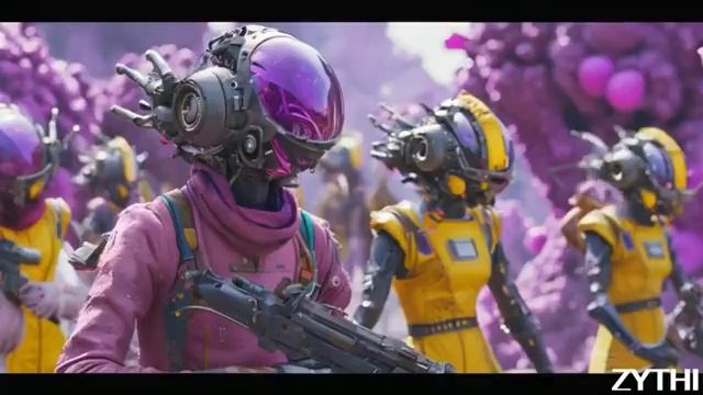 AI SCENES - Panthasmagoria - AI generated short video #37