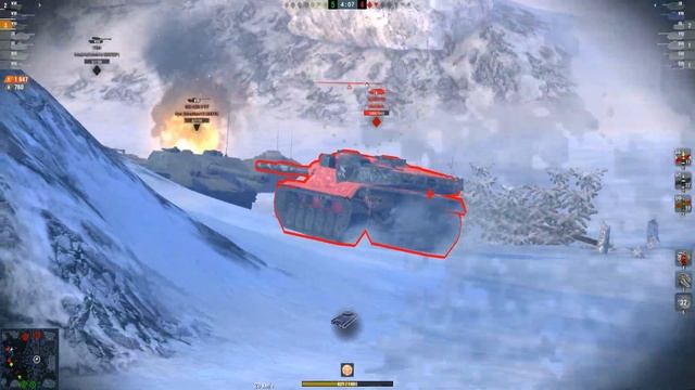 Выиграл бой 1 против 2 на Т-44 |Wot Blitz