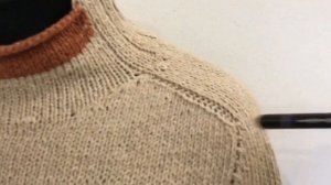 Свитер реглан погон//Вязание по кругу//Важный момент при добавлении петель// МК Доп. к Части 9.