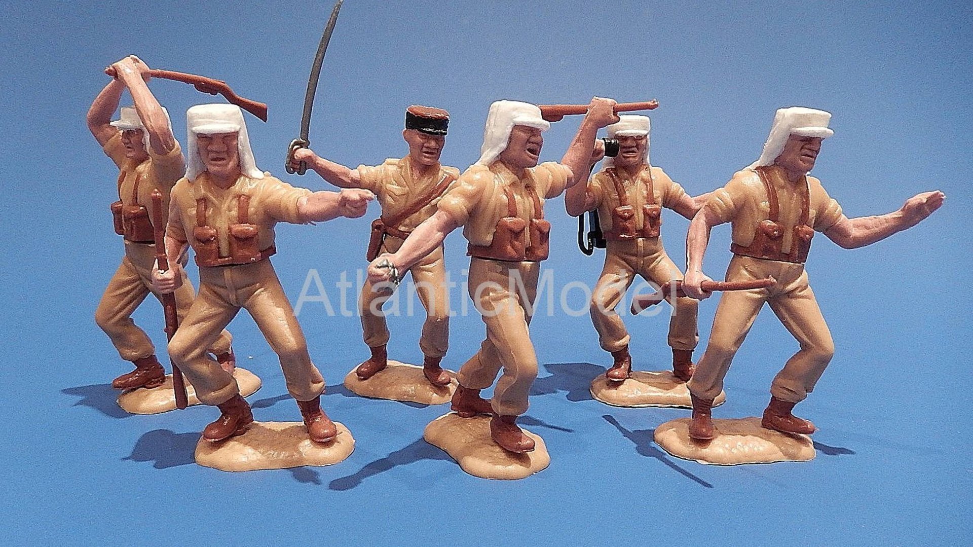 солдатики Timpo №17 иностранный легион 6 пеших фигур 6 поз, оригинал смотреть онлайн