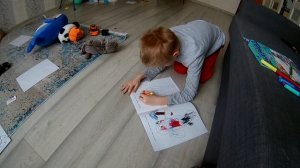 Майнкрафт / Minecraft в реальности!!! Кирилл рисует!!! Март 2024