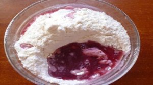 Чурчхела на малиновом соке