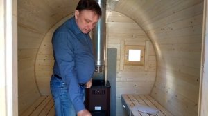 Баня Бочка МАЛЮТКА 3 метра