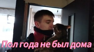 Спустя полгода приехал домой. Чем я был занят.