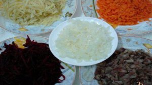 Салат  Селёдка под шубой