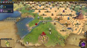 Civilization 6. Аманиторе - Нубия. Часть 2.
