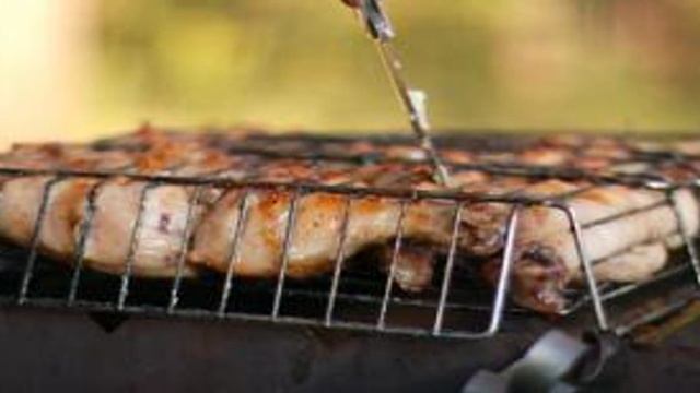 Куриный шашлык из ножек