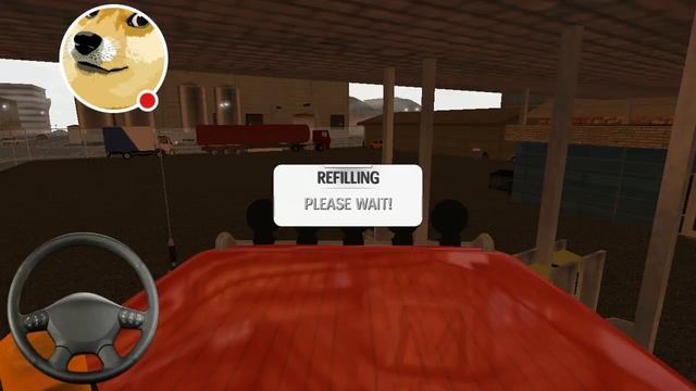 Стрим игры "Euro Truck Driver".