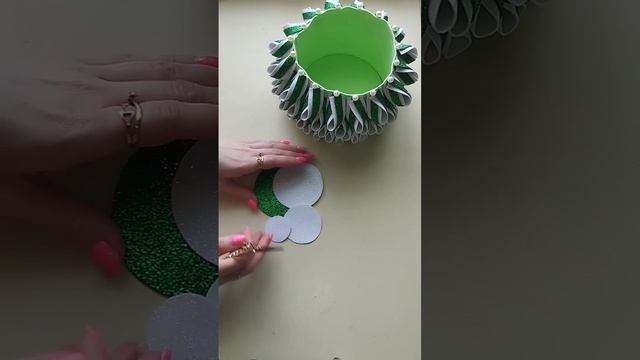 Как сделать легко корзину/How to make an easy basket