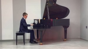 И. С. Бах "Маленькая двухголосная фуга до минор".