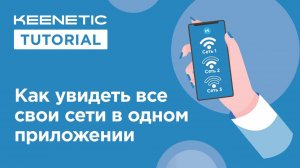 Как увидеть все свои сети в одном приложении