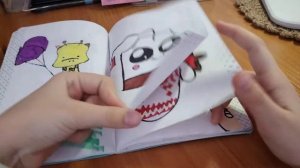 Мои рисунки в блокноте.